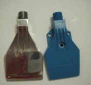 SS air jet nozzle/blue windjet nozzle with two lugs